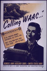 Women's Army Auxiliary Corps Poster