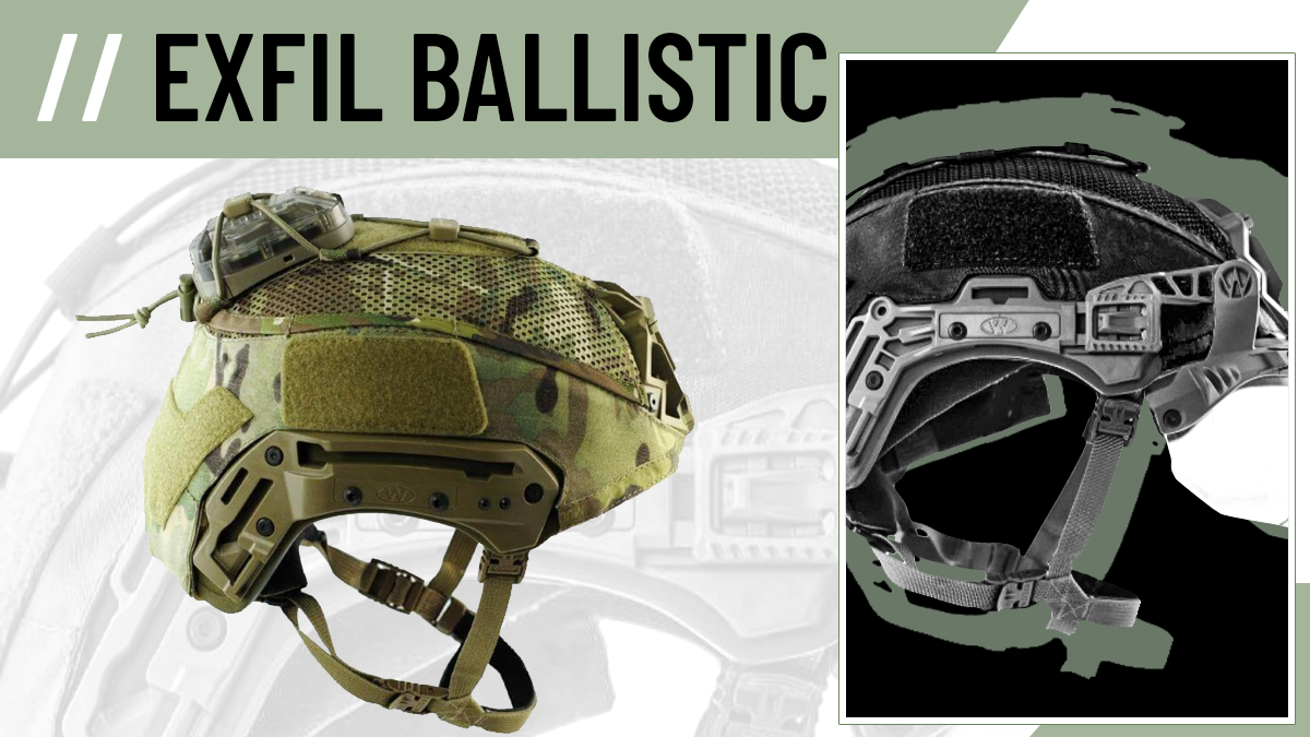 Agilite Team Wendy EXFIL Ballistic Helmet Cover